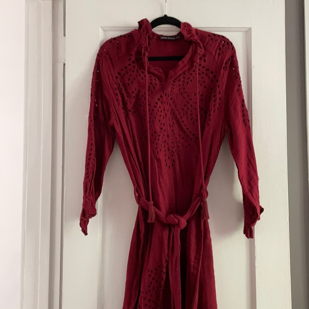 Antik Batik Eyelet Midi